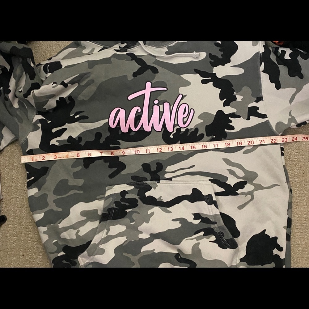 Active Ride Shop Camo Jacket Mens Size M/L - Picture 6 of 8